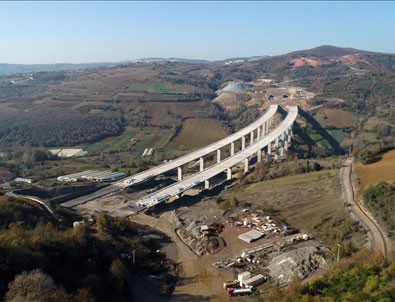 Kuzey Marmara Otoyolu'nda sona yaklaşıldı