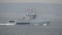 SAVAŞ GEMİSİ - Rus Savaş Gemisi Çanakkale Boğazı'ndan Geçti