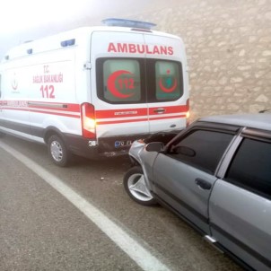 Yaralı Taşıyan Ambulansa Kaza Yaptı Açıklaması 7 Yaralı