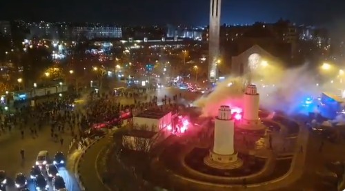 Paris'te Galatasaray taraftarına saldırı!