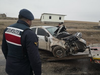 Aksaray'da Otomobil Takla Attı Açıklaması 2 Yaralı