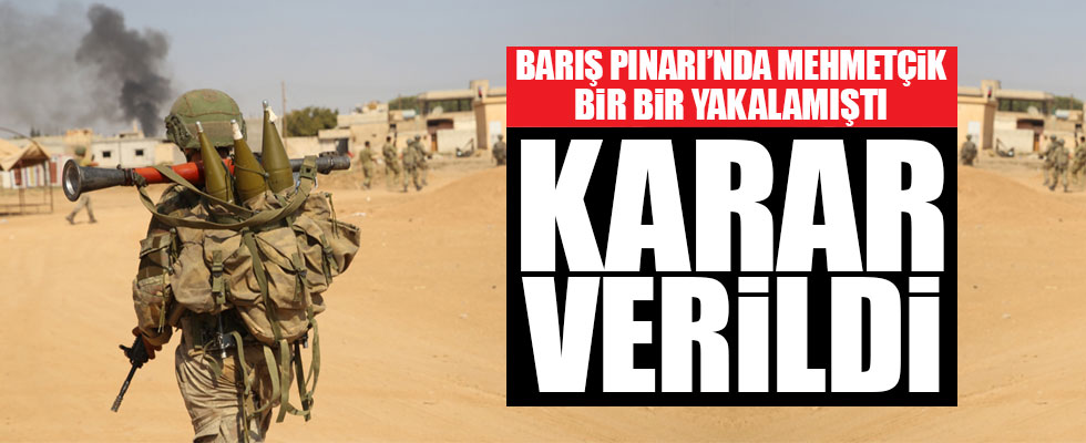 Barış Pınarı'nda yakalanan teröristler hakkında karar!