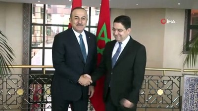 Dışişleri Bakanı Çavuşoğlu, Fas Dışişleri Bakanı Bourita İle Görüştü