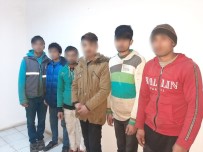 KAÇAK GÖÇMEN - Tekirdağ'da 6 Kaçak Göçmen Yakalandı