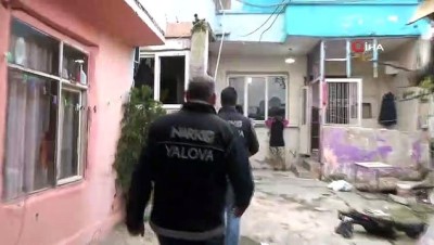 Yalova'da 300 Polisin Katıldığı Hava Destekli Uyuşturucu Operasyonu
