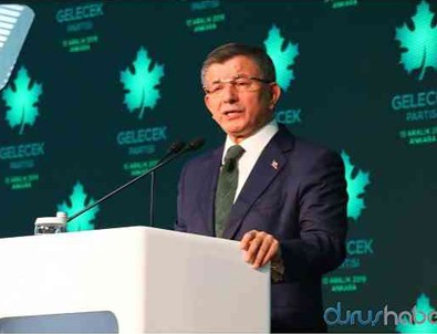 Ahmet Davutoğlu partisini tanıttı