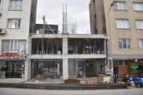 TEMEL ATMA TÖRENİ - Aliağa Esnaf Sarayı Yükseliyor