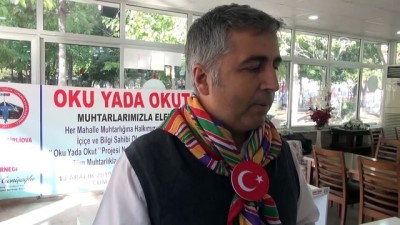 Aydın'da Mahalle Muhtarlıklarına Kitaplık Hediye Edildi