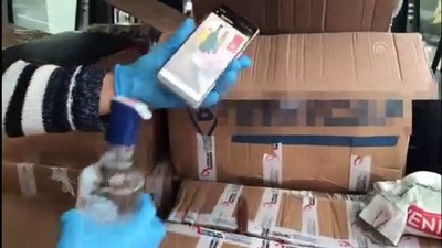 Diyarbakır'da 2 Bin 169 Şişe Kaçak İçki Ele Geçirildi