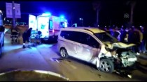 Hatay'da Hafif Ticari Araç Otomobillere Çarptı Açıklaması 3 Yaralı