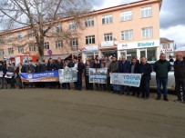 ESNAF ODASI - Hisarcık'ta STK'lardan Doğu Türkistan'da Yaşanan Zulme Karşı Ortak Basın Açıklaması