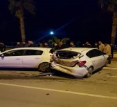 Kontrolden Çıkan Araç 6 Otomobile Çarptı Açıklaması 3 Yaralı