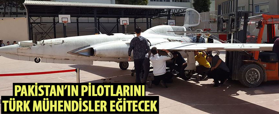 Pakistan'ın pilotlarını Türk mühendisler eğitecek