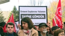ZEYTIN DALı - Vatan Partililer, ABD Senatosunun 'Ermeni Kararını' Protesto Etti