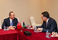 LIBYA - Bakan Çavuşoğlu, Libya Başkanlık Konseyi Başkanı El-Sarraj İle Görüştü