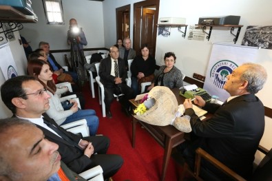 Gazetecilik Söyleşilerinin İlk Konuğu Başkan Karaca Oldu