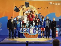 ŞÜKRÜ KURNAZ - Genç Halterci Hakan Şükrü Kurnaz Avrupa Rekorunu Kırıp Şampiyon Oldu