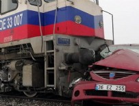 Kars’ta tren kazası: 3 ölü, 3 yaralı