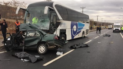 Kırşehir'de Feci Kaza Açıklaması 3 Ölü 1 Yaralı