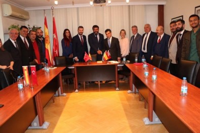 SANKON'dan İspanya Krallığı Ankara Büyükelçisine Ziyaret