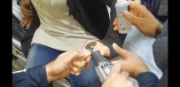 Şanlıurfa'da Genç Kadının Parmağına Sıkışan Yüzük Kesilerek Çıkarıldı