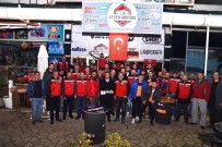 TRAKYA - Trakya Motosiklet Kulübü'nden ÇBSK'ya Moral Yemeği