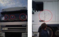 ŞANLIURFA - Yolda İlerleyen Tır Şoförü Silahlı Saldırıya Uğradı