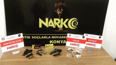 Konya'da Uyuşturucu Operasyonu Açıklaması 10 Gözaltı