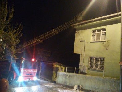 Amasya'da Ev Yangını