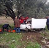 ALTıNOLUK - Balıkesir'de Trafik Kazası Açıklaması 2 Yaralı