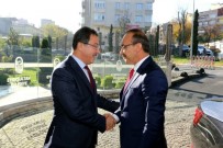SEDDAR YAVUZ - Başkan Köken'e Ordu Valisi Ve Belediye Başkanından Ziyaret