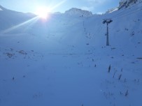 KAYAK SEZONU - Davraz'da Zamanında Yağmayan Kar, Kayak Sezonunu Da Geciktirdi