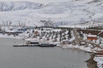 Demirözü Barajında Kartpostallık Kış Manzarası Haberi