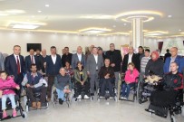 KEMAL DEMIREL - Kilis'te Engellilere Tekerlekli Sandalye Dağıtıldı