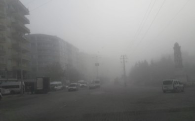 Silvan'ı Sis Kapladı