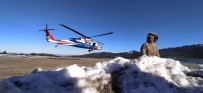 AMATÖR DAĞCI - Uludağ'da 50 Kişilik Özel Tim, Helikopterle Arama Kurtarma Çalışmalarına Katıldı