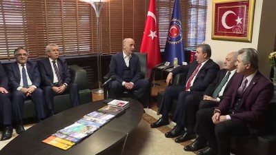 BBP Heyetinden Türk-İş'e 'Hayırlı Olsun' Ziyareti