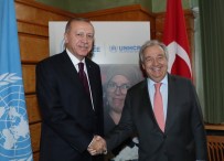 MÜLTECI - Cumhurbaşkanı Erdoğan, BM Genel Sekreteri Guterres İle Görüştü