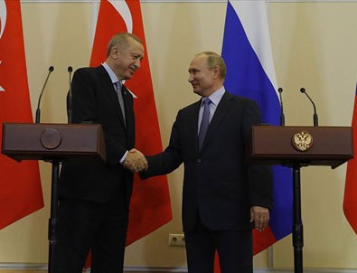 Cumhurbaşkanı Erdoğan, Rusya Devlet Başkanı Putin ile telefonda görüştü