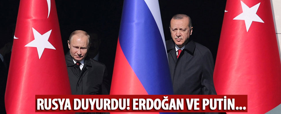 Erdoğan ve Putin, Libya'ya askeri destek planını görüşecek