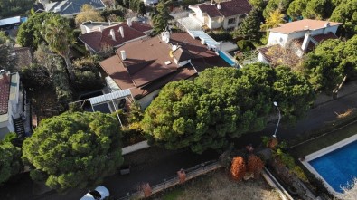 'Kedicik'lerin Kaldığı İddia Edilen Lüks Villa Havadan Görüntülendi