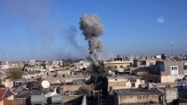 LAZKİYE - Esed Rejiminden İdlib'e Hava Saldırısı Açıklaması 2 Ölü