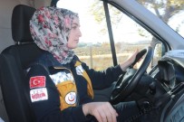 KADIN ŞOFÖR - Kadın Ambulans Şoförü Yollara Ve Zamana Meydan Okuyor