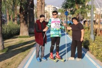İMİTASYON - Kayaklı Koşu Sporcusu Otizmli Hasan Olimpiyatlara Asfaltta Hazırlanıyor