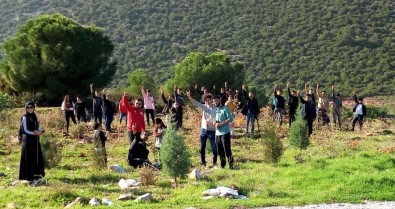 Milas Ülkü Ocakları'ndan Şehitler Adına Fidan Dikimi