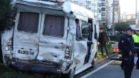 TRAFİK CEZASI - Trabzon'da Kazaya Sebep Olan Minibüs Şoförü Fazla Yolcudan, Tır Şoförü İse Hızdan Bir Çok Kez Trafik Cezası Almış