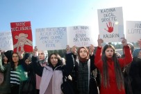 ÜLKÜ OCAKLARı - Üniversite Öğrencileri Kadına Şiddete Karşı Yürüdü