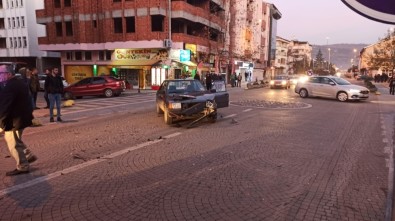 Zonguldak'ta Trafik Kazası Açıklaması 5 Yaralı