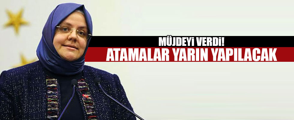 572 şehit yakını, gazi ve gazi yakınının ataması yarın yapılacak