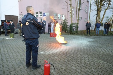 Bartın Üniversitesi'nde Yangın Ve Tahliye Tatbikatı Yapıldı